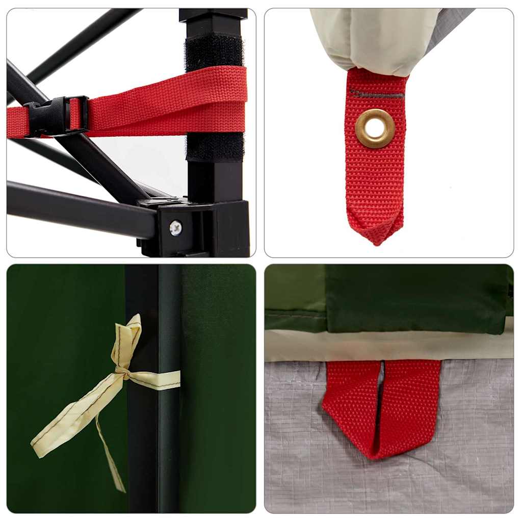 vidaXL Tente intérieure en maille Vert 291 x 291 cm - Image 5