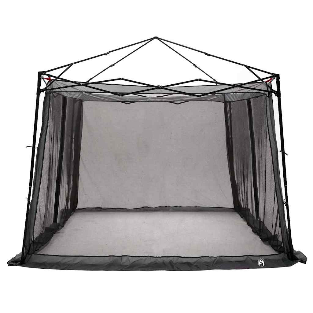 vidaXL Tente intérieure en maille Gris 303 x 303 cm - Image 5