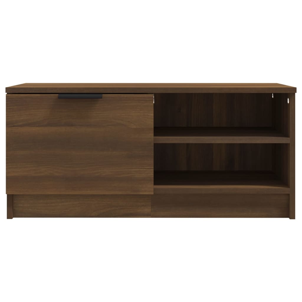 vidaXL Meuble TV 2 pcs Chêne marron 80x35x36,5 cm Bois d'ingénierie - Image 5