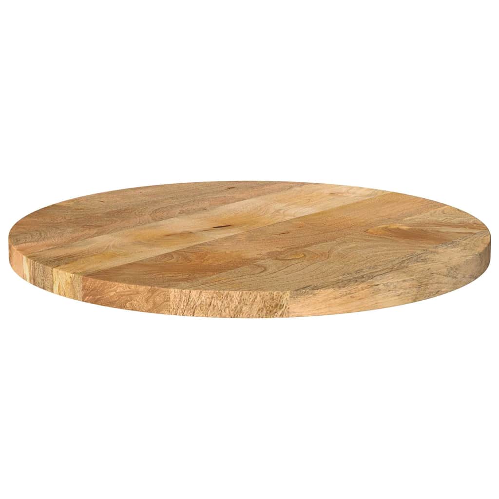 vidaXL Tablero de mesa redondo madera maciza de mango Ø 40x2,5 cm