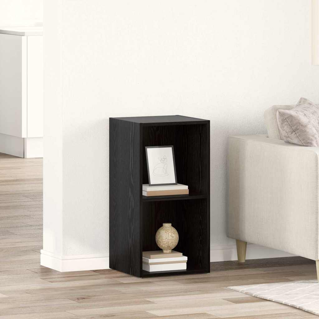 vidaXL Ensemble meuble TV Noir 72 x 35 x 37 cm Bois d'ingénierie
