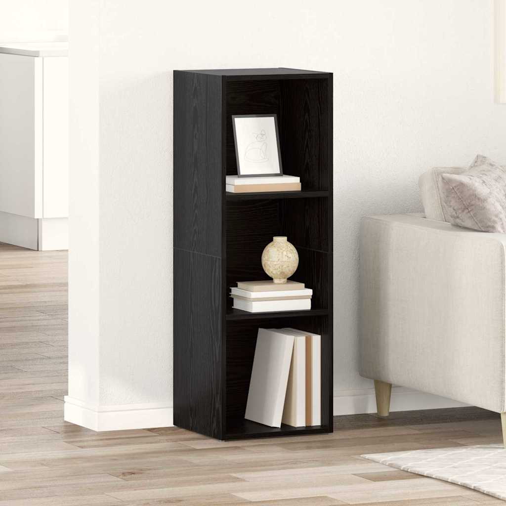 vidaXL Ensemble meuble TV Noir 72 x 35 x 37 cm Bois d'ingénierie