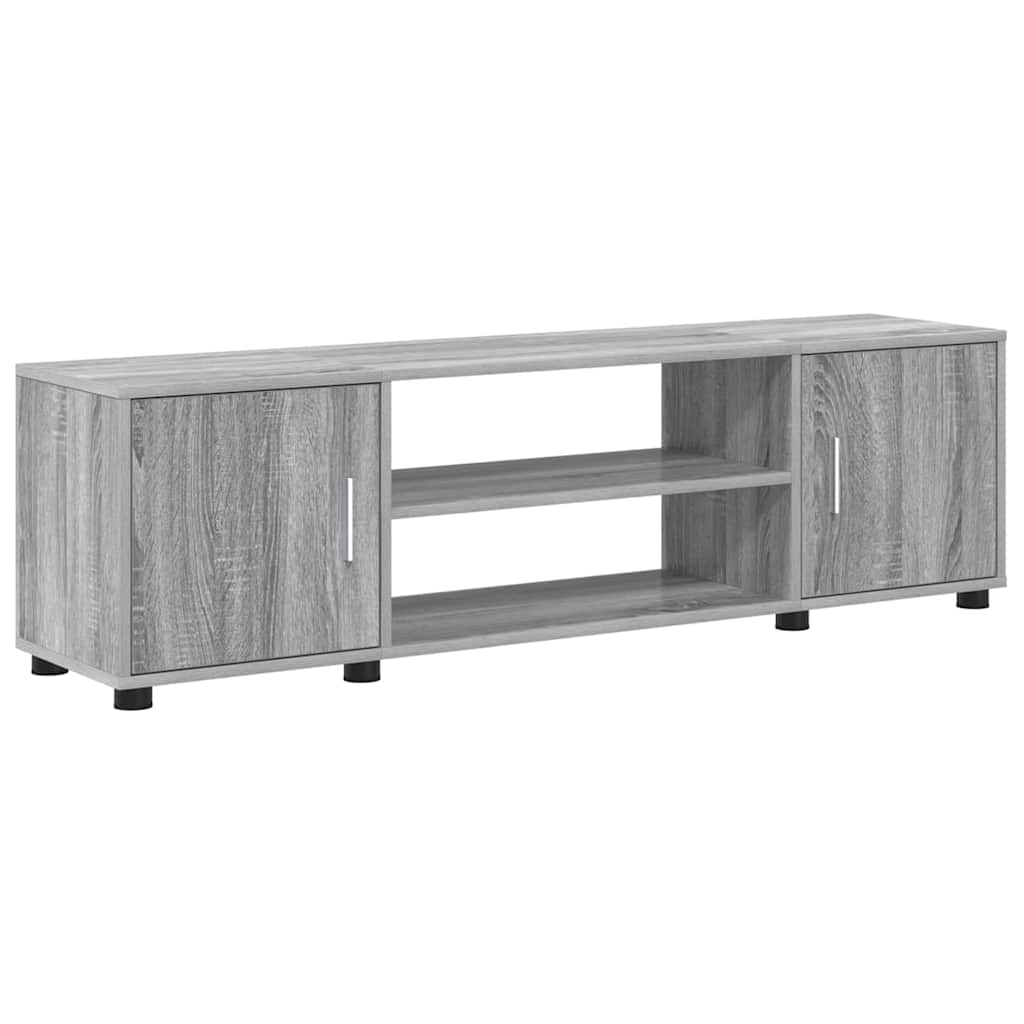 vidaXL Ensemble meuble TV 4 pcs Gris Sonoma Bois d'ingénierie - Image 6
