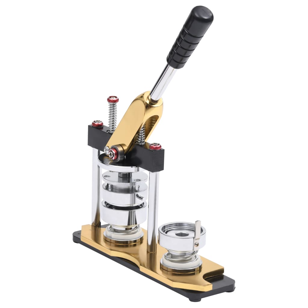 vidaXL Máquina de chapas con cortador circular punzón giratorio 25 mm