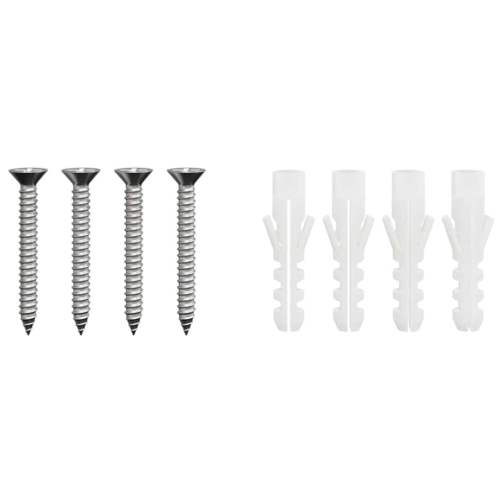 vidaXL Kamin Kopf Erweiterung Silber 31 x 31 x 50 cm Edelstahl - Image 5