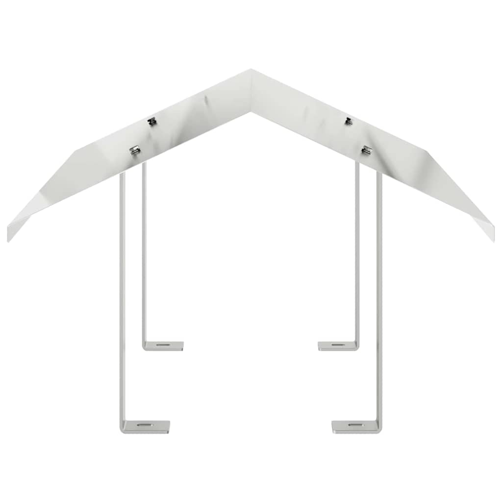 vidaXL Kaminhaube Silber 50 x 60 x 37 cm Edelstahl - Image 3