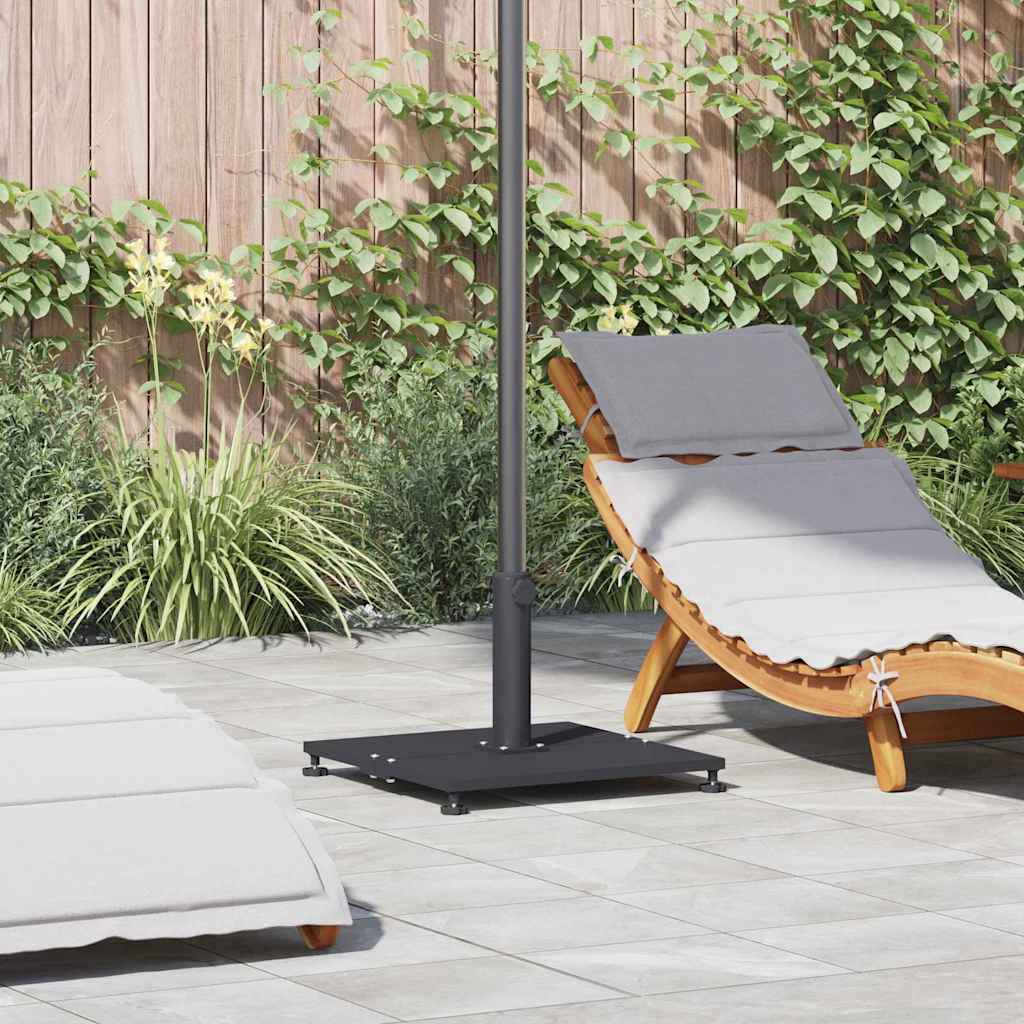 vidaXL Sonnenschirmständer Dunkelgrau 45 x 45 x 31 cm