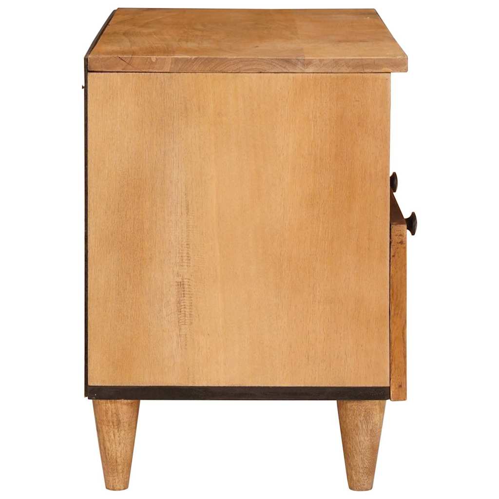 vidaXL Unidades de TV con cajón Marrón Claro 70 x 33 x 46 cm - Image 4