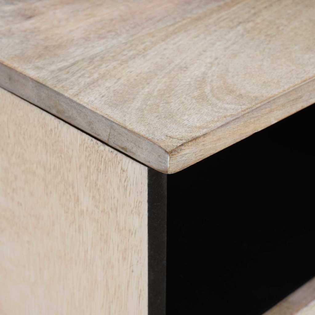 vidaXL Unidades de TV con cajón 100 x 33 x 46 cm Madera contrachapada - Image 5