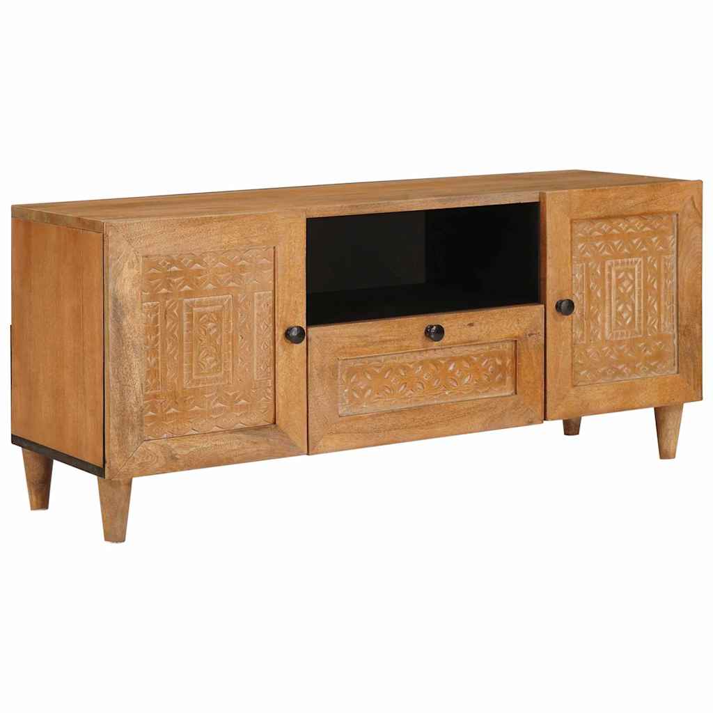 vidaXL Unidades de TV con cajón Marrón Claro 105 x 33 x 46 cm