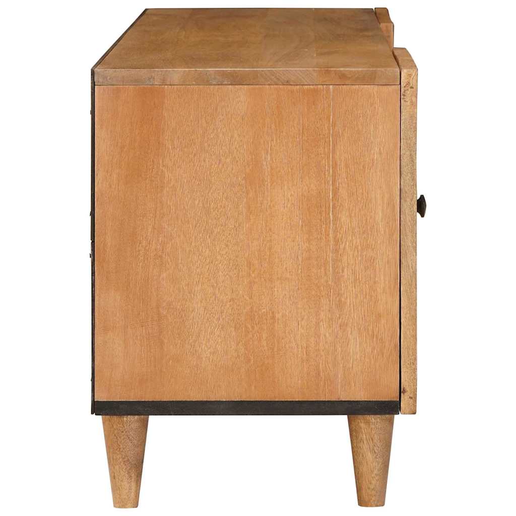 vidaXL Unidades de TV con cajón Marrón Claro 105 x 33 x 46 cm - Image 4