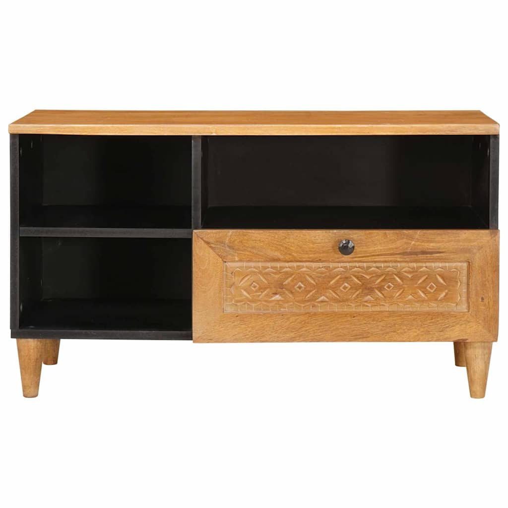 vidaXL Unidades de TV con cajón Marrón Claro 80 x 33 x 46 cm - Image 3