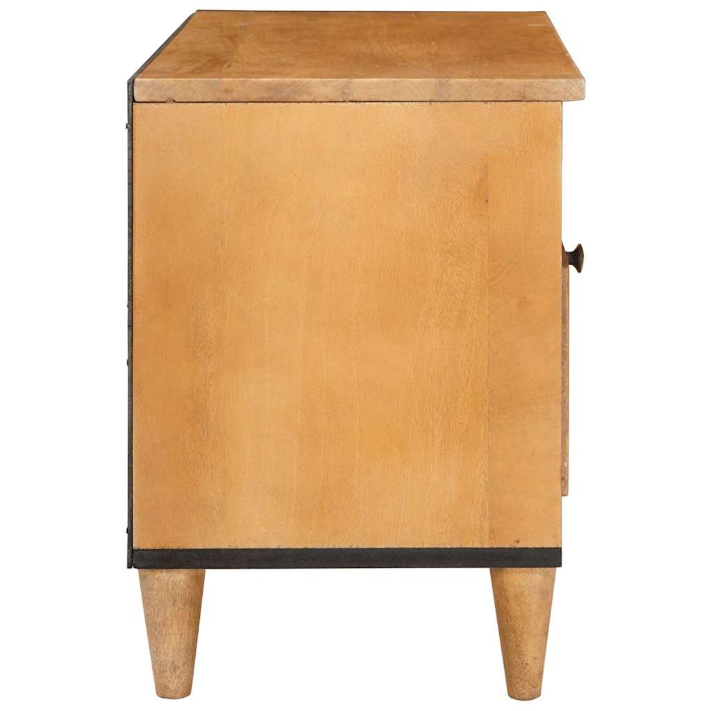 vidaXL Unidades de TV con cajón Marrón Claro 80 x 33 x 46 cm - Image 4