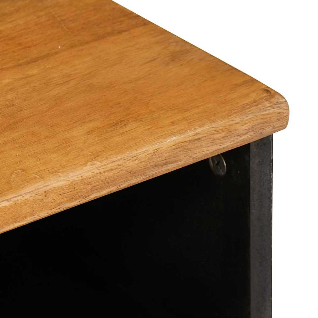 vidaXL Unidades de TV con cajón Marrón Claro 80 x 33 x 46 cm - Image 6