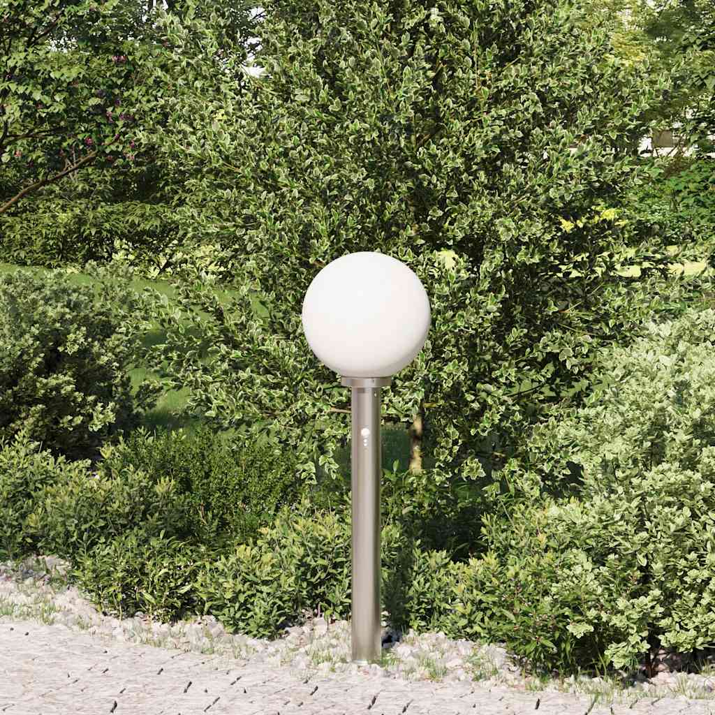 vidaXL Pollerleuchte mit Sensor 80 cm Edelstahl IP44 - Image 3