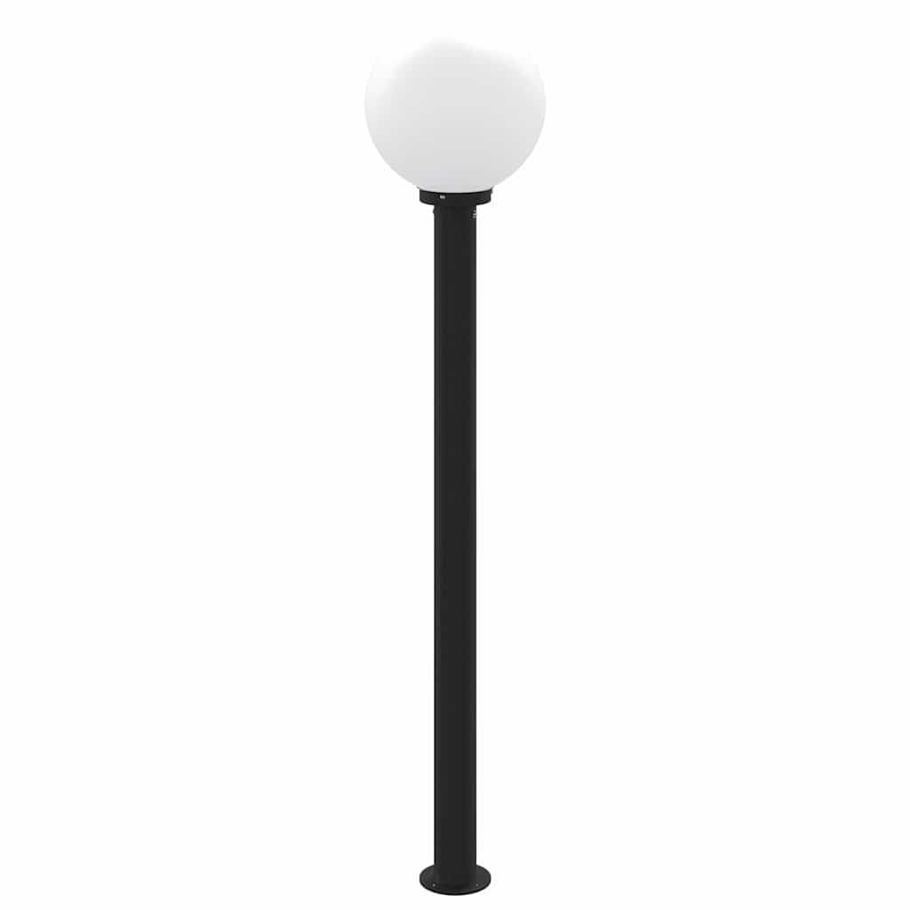 vidaXL Pollerleuchte mit Sensor 120 cm Schwarz IP44 - Image 5
