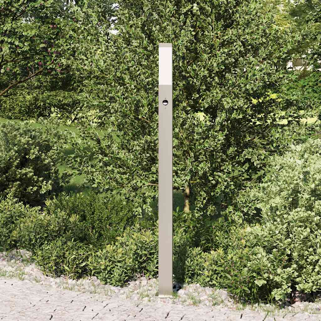 vidaXL Pollerleuchte mit Sensor 110 cm Edelstahl IP44 - Image 3