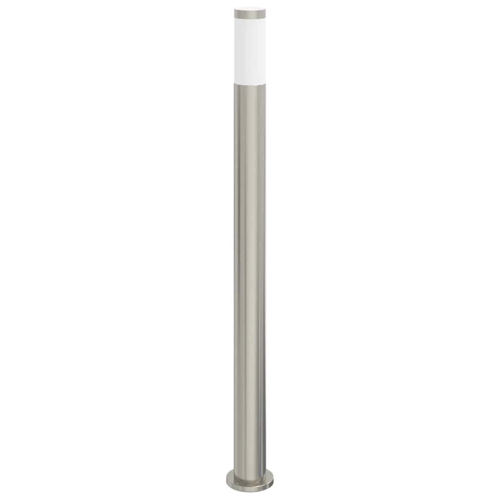 vidaXL Pollerleuchte mit Sensor 110 cm Edelstahl IP44 - Image 5