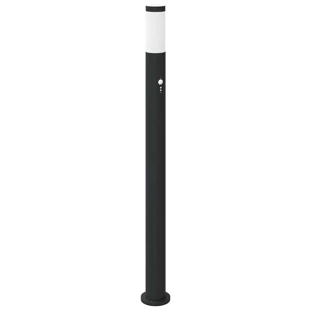 vidaXL Pollerleuchten mit Sensor 3er 110 cm Edelstahl IP44 - Image 4