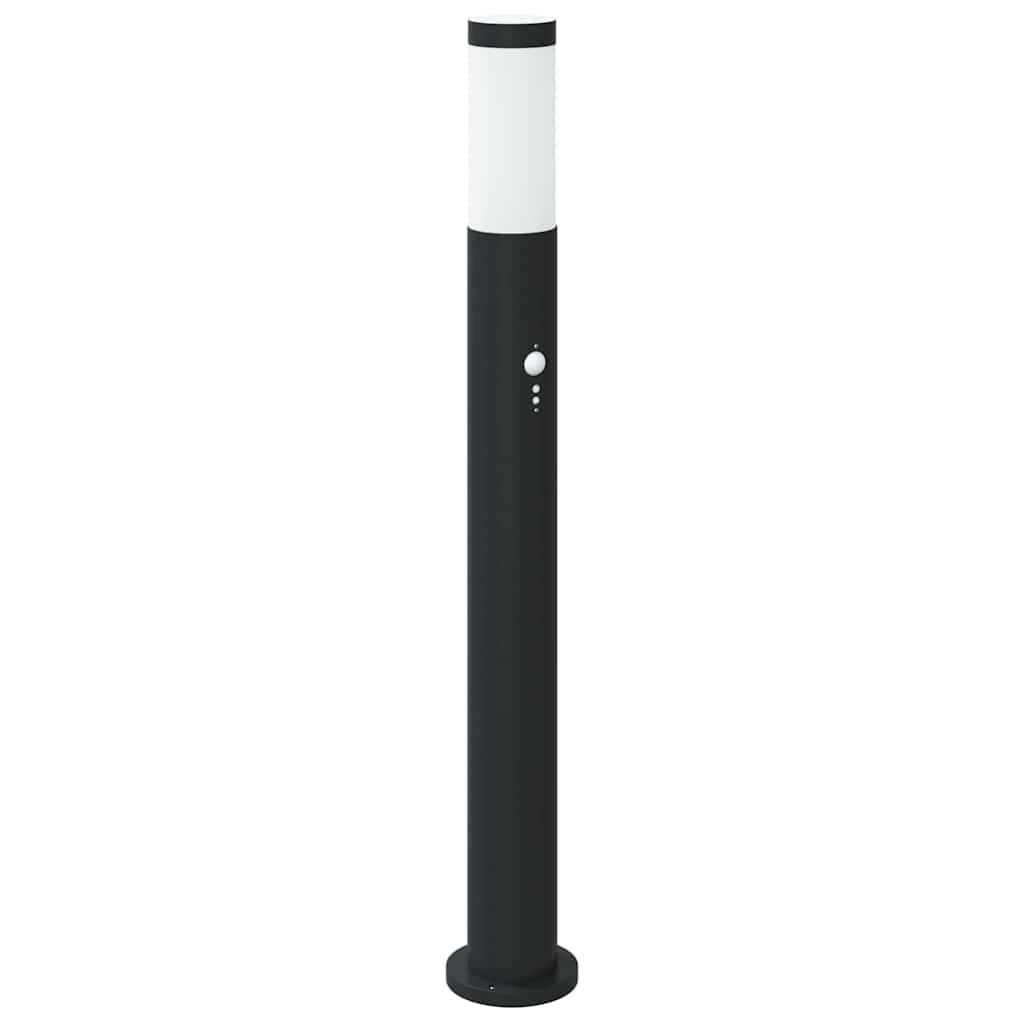 vidaXL Pollerleuchten mit Sensor 3er 80 cm Edelstahl IP44 - Image 4