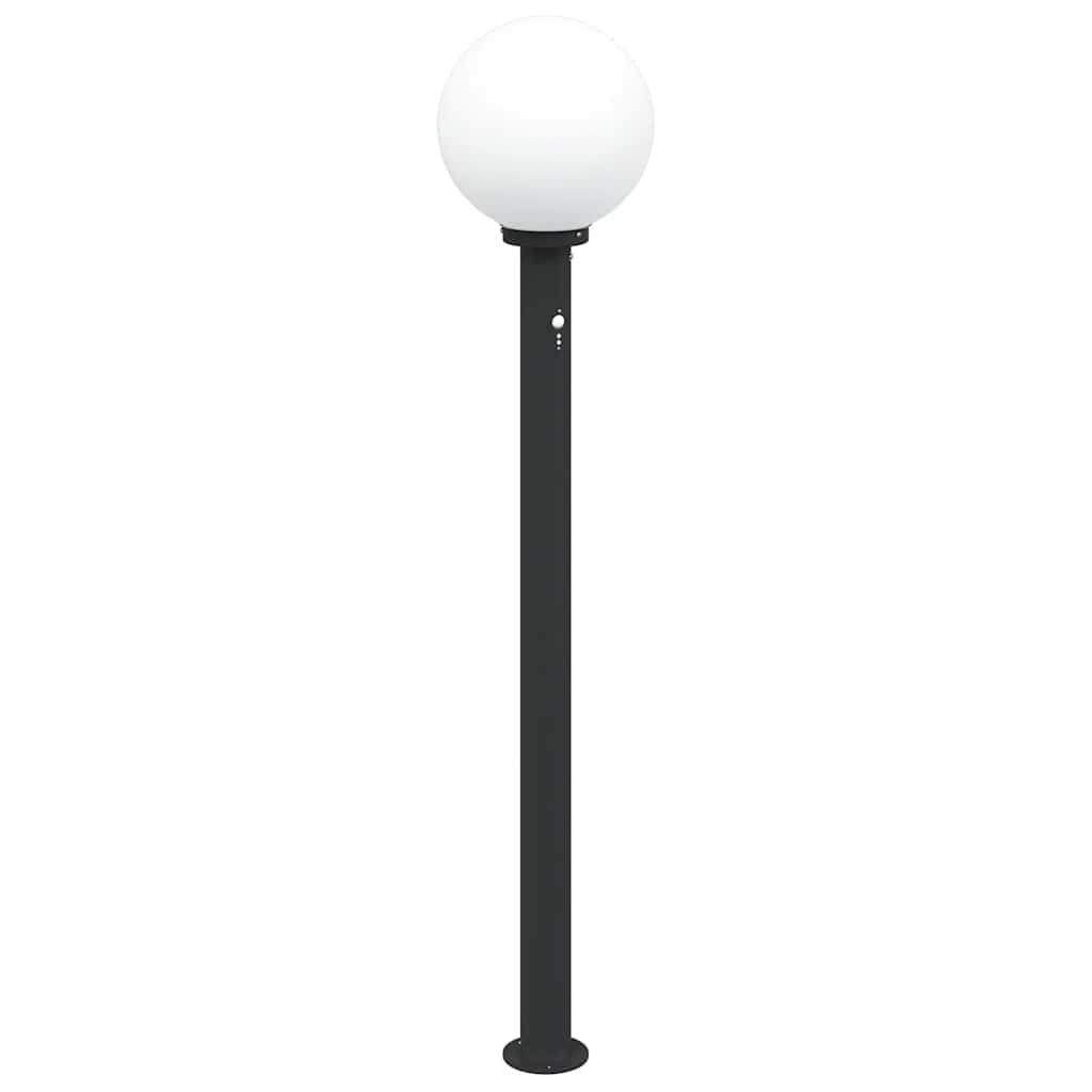 vidaXL Pollerleuchten mit Sensor 3 Stk. 120 cm Schwarz IP44 - Image 4