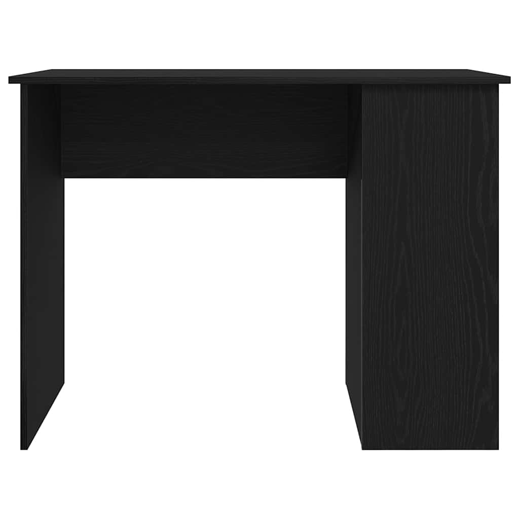 vidaXL Schreibtisch Schwarze Eiche 100x55x75 cm Holzwerkstoff - Image 5