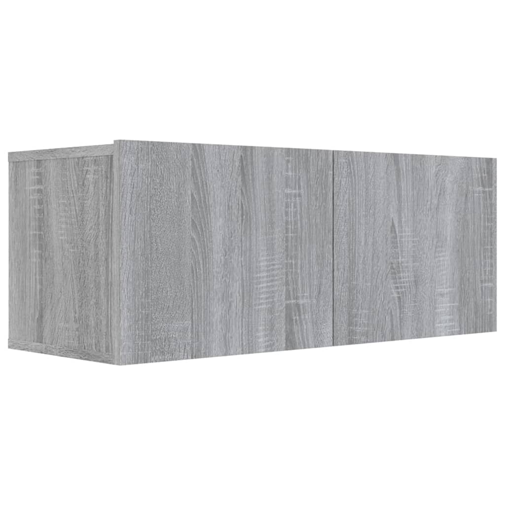 vidaXL Ensemble de meubles TV 3 pcs Sonoma gris Bois d'ingénierie - Image 5