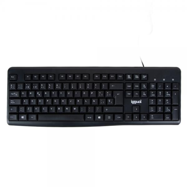 Tastiera iggual CK-BASIC2-105T Qwerty in Spagnolo