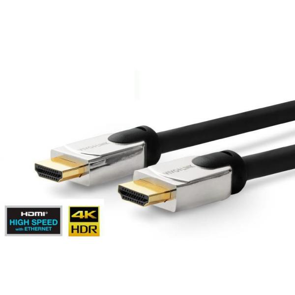 Vivolink Prohdmihdm20 Cavo Hdmi 20 M Hdmi Tipo A [standard] Nero (pro Hdmi Cable Metal Head 20m - Ultra Flexible Hdmi 2.0 4k . - Warranty: 1188m)