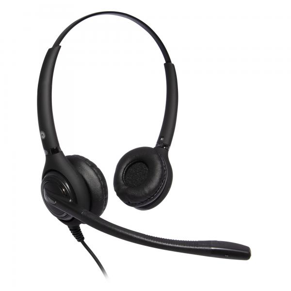 Jpl JpL-502S-Pb Auricolare Cablato A Padiglione Ufficio Nero, Blu (jpl 502s Bin Headset Plx Comp Qd)