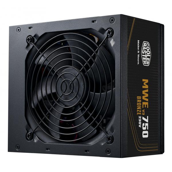 Cooler Master Mwe Bronze 750 V3 230v Alimentatore Per Computer 750 W 24-Pin Atx Atx Nero (psu Mwe Bronze 750 V3 230v A/uk)
