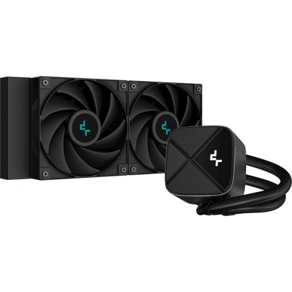 Deepcool Ls520s Processore Raffreddatore Di Liquidi Tutto In Uno 12 Cm Nero 1 Pz (deepcool Ls520s Zero Dark All In One Liquid Cpu Cooler, 240mm Radia
