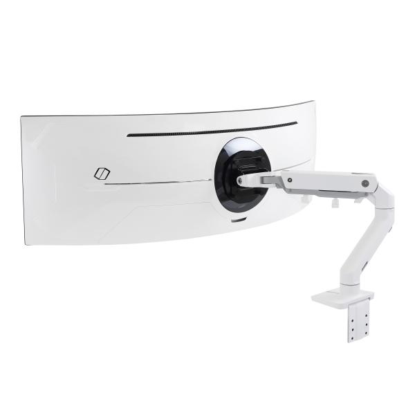 Ergotron Hx Series 45-647-216 Supporti A Parete Per Tv 124,5 Cm [49] Scrivania Bianco (hx Desk Monitor Arm - With Hd Pivot White)