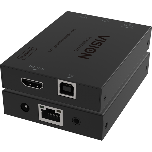 Vision HdmI-OveR-Ip Transmitter Trasmettitore Av Nero (hdmi And Usb Over Ip Transmitter - Transmitter Only, Receiver Needs To Be Purchased Separately - Image 3