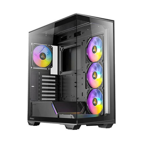 Antec C3 Midi Tower Nero (antec Constellation C3 Black Argb Case, 270' FulL-View Tempered Glass, Dual Chamber, TooL-Free Design, 4 X Argb Pwm Fns Wit