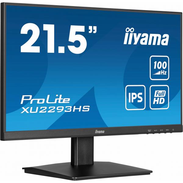 Iiyama Prolite Xu2293hS-B6 Monitor Pc 54,6 Cm [21.5] 1920 X 1080 Pixel Full Hd Led Nero (iiyama Prolite Xu2293hS-B6 - Monitor A Led - 22 - 1920 X 108