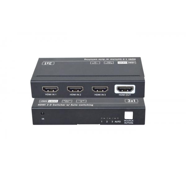 Vivolink Vlsw131 Conmutador De Vídeo Hdmi (hdmi Switcher 3x1 4k@60hz - With Cec And Ir . - Warranty: 36m) - Image 3