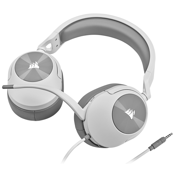 Corsair Hs55 Surround Auricolare Cablato Portatile Gaming Bianco (corsair Hs55 7.1 Gaming Headset White) - Image 3