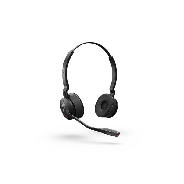 Jabra Engage 55 Uc Stereo Auricolare Wireless A Padiglione Ufficio Nero (jabra Engage 55 Stereo [low Power] - Headset - ON-Ear - Dect - Wireless - us