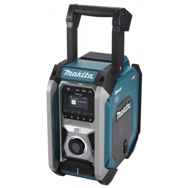 Makita Mr007gz Radio Cantiere Analogico E Digitale Nero, Verde (job Site Radio With Dab+ & Bluetooth)