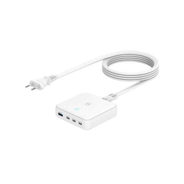 Tucano MA-Degan100-EU-W Caricabatterie Per Dispositivi Mobili Computer Portatile, Smartphone, Tablet Bianco Ac Ricarica Rapida Interno (gan Tischlade