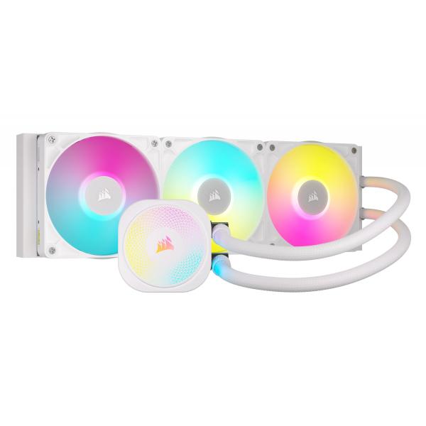 Corsair Icue Link Titan Rx Rgb Processore Raffreddatore Di Liquidi Tutto In Uno 12 Cm Bianco 1 Pz (cpc Corsair Aio Icue Link Titan Rx Rgb)