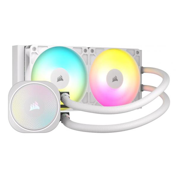 Corsair Nautilus 240 Rs Argb Liquid Processore Raffreddatore Di Liquidi Tutto In Uno Bianco 1 Pz (corsair Nautilus 240 Rs Argb Cooler Wht)