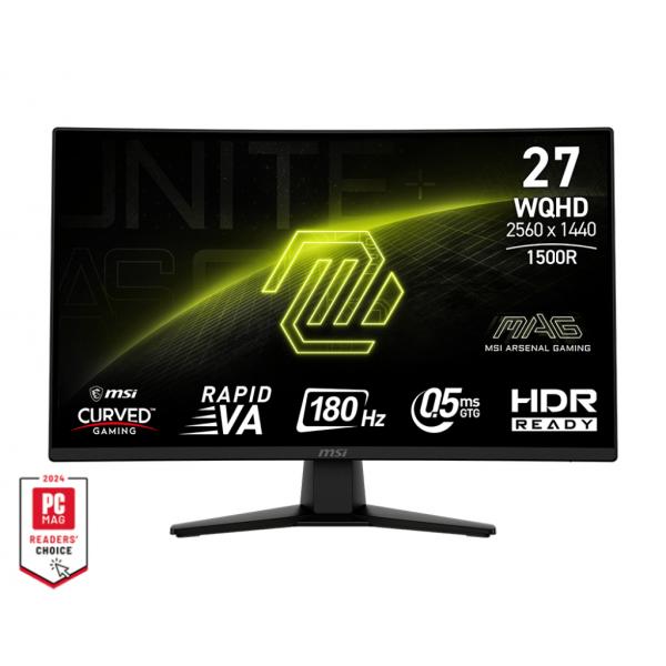 Msi Mag 274cqfde Monitor Pc 68,6 Cm [27] 2560 X 1440 Pixel Wide Quad Hd Nero (msi Mag 274cqfde 68,6cm [27] Qhd Va c)