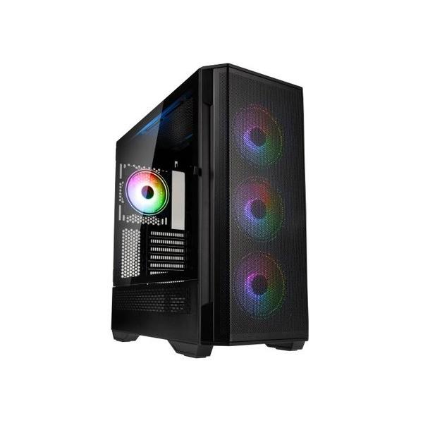 Kolink Observatory Y Mesh Argb Midi Tower Nero (kolink Observatory Y Mesh Argb Midi Tower Gaming Case - Black Window)
