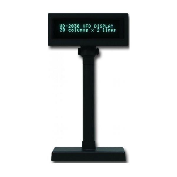 Capture WD-2312000008 Display Cliente RS-232 (wD-2030, Rs232 [black] - Rs232 Base With 12v Power - Supply [incl. 0.5m Hard Wired Rj45 Cable] - Warran