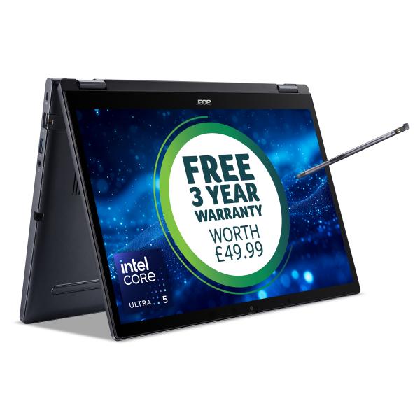 Acer Travelmate Tmp414rN-54-TcO-51jj Copilot+ Pc Intel Core Ultra 5 125u Ibrido [2 In 1] 35,6 Cm [14] Touch Screen Wuxga 16 Gb Ddr5-Sdram 512 Gb Ssd