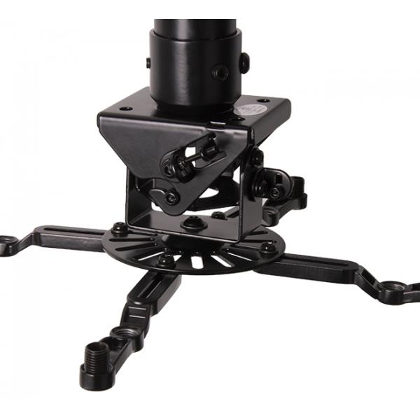 B-Tech Bt899-Ad Supporto Per Proiettore Soffitto Nero (projector Ceiling Mount - Bt899-Ad, Ceiling, 25 Kg, - Black, 743 - 1143 Mm, 360?, -13 - 13? - - Image 3