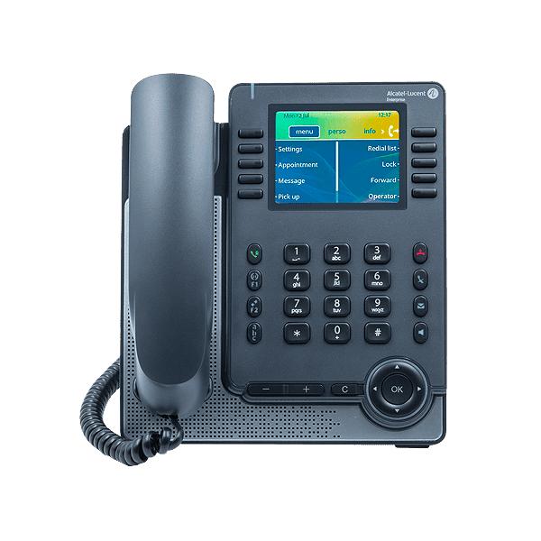 AlcateL-Lucent AlE-30h Telefono Ip Grigio Lcd (alE-30h Hybrid Digital Ip Deskphone)