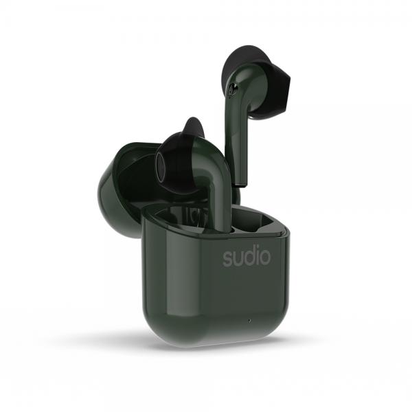 Sudio Nio Auricolare True Wireless Stereo [tws] IN-Ear Musica E Chiamate Bluetooth Verde (sudio Nio ?gte Tr?dl?se ?retelefoner s)